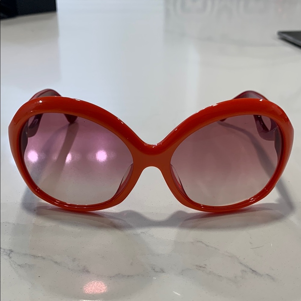 Emilio Pucci Chic Red Sunglasses